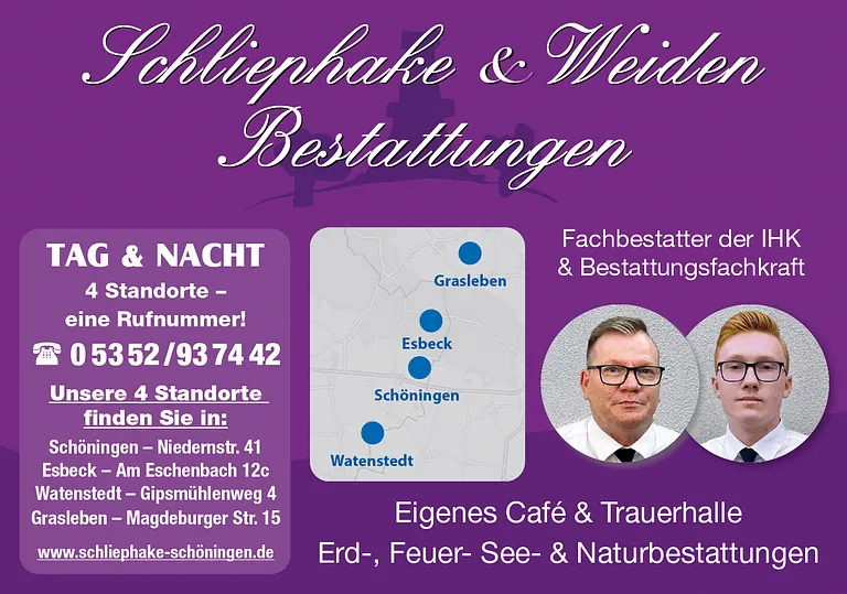 Schliephake Bestattungen Kontaktdaten